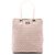Fendi Pink Zucchino Canvas Tote