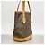 Louis Vuitton Monogram Bucket PM Tote Bag Brown - view 2