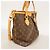Borsa Louis Vuitton Monogram Palermo PM Marrone - vista 2