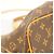 Borsa Louis Vuitton Monogram Palermo PM Marrone - vista 8
