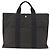 Hermès Fourre-tout Herline aus Canvas Braun