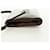 Céline Celine Circle Logo Leather Marrone - vista 3