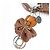 Autre Marque Borsa a mano 2 in 1 in pelle di coccodrillo Beaugrand Marrone - vista 11
