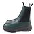Stivali Chelsea Creeper Burberry Verde - vista 4