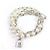 Tiffany & Co Bracciale in perle Rock AG925 Tiffany&Co. Taglia 17 Argento