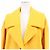 Autre Marque Abrigo Chester de Lana Melton ENFOLD Amarillo - vista 2