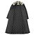Autre Marque Abrigo de mezcla de lana de angora Balmain Castaño Gris antracita - vista 6