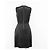 Vestido de seda Monogram Louis Vuitton Negro - vista 10