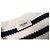 Céline Chaqueta de Punto Chasseur Rayas 100% Lana Blanco roto - vista 7