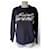 Saint Laurent Schwarzer Wollpullover mit Logo Rundhals