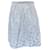 Falda Weekend Max Mara plateada de algodón Plata  - vista 1