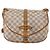 Louis Vuitton Saumur Damier Ebene 30 Beige - vista 2