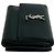 Yves Saint Laurent Black Leather Tri-fold Wallet - view 5