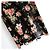 Vestido largo de crepé con estampado floral Celeste de Reformation Negro Rosa - vista 5