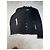 Schwarze Chanel Bouclé Jacke mit  Fluffibesatz - Ansicht 2
