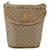 Céline Celine Vintage Macadam Canvas Medium Beige