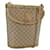 Céline Celine Vintage Macadam Canvas Medium Beige - vista 7
