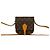 Vintage Louis Vuitton Monogram Leder Schultertasche Saint-Cloud Braun