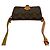 Vintage Louis Vuitton Monogram Leder Schultertasche Saint-Cloud Braun - Ansicht 4