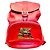 Roter MCM Rucksack mit Löwen-Applikation