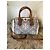 Borsa Tory Burch Mini Boston Monogramma Grigia Grigio - vista 2