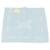 Hermès Serviette HERMES en coton 2 pièces blanche et bleu clair Auth 173276A  - vue 3