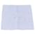 Hermès Serviette HERMES en coton 2 pièces blanche et bleu clair Auth 173276A  - vue 5
