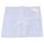 Hermès Serviette HERMES en coton 2 pièces blanche et bleu clair Auth 173276A  - vue 6
