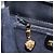 Borsa a Spalla in Pelle Nera e Oro GUCCI 004 056 0219 Auth fm5081 Nero D'oro - vista 23