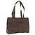 Céline Borsa tote in tela Macadam CELINE in pelle PVC marrone oro Auth ep13478 D'oro
