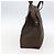Céline Borsa tote in tela Macadam CELINE in pelle PVC marrone oro Auth ep13478 D'oro - vista 4