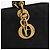 Borsa Canage in nylon nero e oro Christian Dior Auth bs33545 D'oro - vista 17