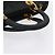 Borsa Canage in nylon nero e oro Christian Dior Auth bs33545 D'oro - vista 7