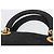 Borsa Canage in nylon nero e oro Christian Dior Auth bs33545 D'oro - vista 8
