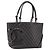 CHANEL Borsa Tote Matelassé Linea Cambon Pelle Marrone Argento CC Auth 170655