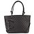 CHANEL Borsa Tote Matelassé Linea Cambon Pelle Marrone Argento CC Auth 170655 - vista 13