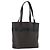 Céline Bolso tote de lona Macadam CELINE en cuero PVC negro y dorado Auth 172280