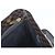 Céline Bolso tote de lona Macadam CELINE en cuero PVC negro y dorado Auth 172280 - vista 20