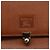Borsa a mano Burberry in pelle marrone dorato Auth ep13546 D'oro - vista 10