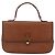 Borsa a mano Burberry in pelle marrone dorato Auth ep13546 D'oro - vista 13