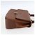 Borsa a mano Burberry in pelle marrone dorato Auth ep13546 D'oro - vista 4