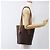 Céline Borsa tote in tela Macadam CELINE in pelle PVC marrone oro Auth ep13501 D'oro - vista 22