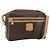 Céline Borsa a Spalla in Tela Macadam CELINE in Pelle PVC Marrone Oro Auth ep13312 D'oro