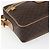 Céline Borsa a Spalla in Tela Macadam CELINE in Pelle PVC Marrone Oro Auth ep13312 D'oro - vista 15