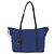 Prada Tote Bag aus Nylon Blau Silber Authentisch 170684 - Ansicht 13