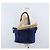 Prada Tote Bag aus Nylon Blau Silber Authentisch 170684 - Ansicht 24