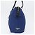 Prada Tote Bag aus Nylon Blau Silber Authentisch 170684 - Ansicht 3
