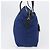 Prada Tote Bag aus Nylon Blau Silber Authentisch 170684 - Ansicht 4