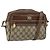 Borsa Sherry Line GG Supreme Web di GUCCI in PVC Beige e Oro 119 02 087 Auth 173208 D'oro