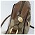 Borsa Sherry Line GG Supreme Web di GUCCI in PVC Beige e Oro 119 02 087 Auth 173208 D'oro - vista 10